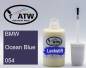 Preview: BMW, Ocean Blue, 054: 20ml Lackstift, von ATW Autoteile West.